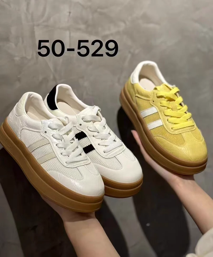 【丽鑫】50-529七彩青春单网休闲鞋