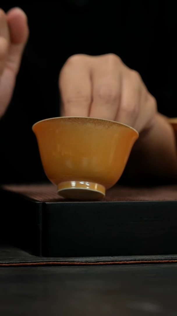 金丝楠木落灰主人杯80ml