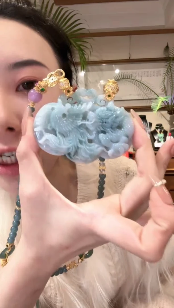 【闪购商品】翡翠颈饰未镶嵌国风