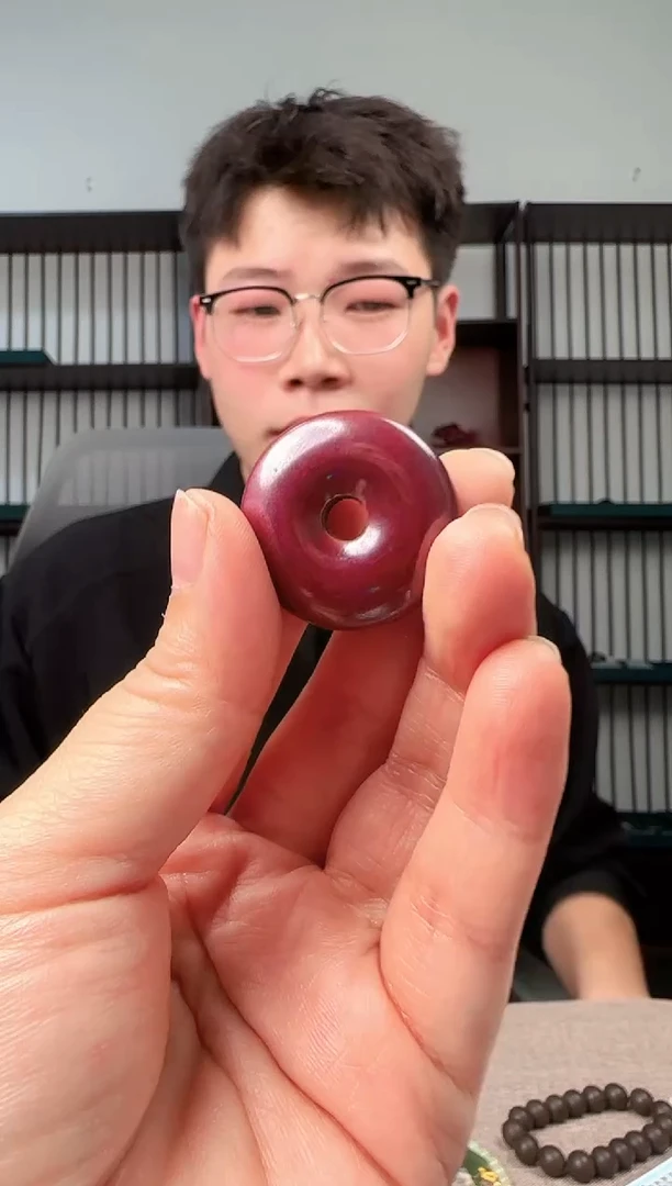 天然辰砂朱砂辰砂平安扣