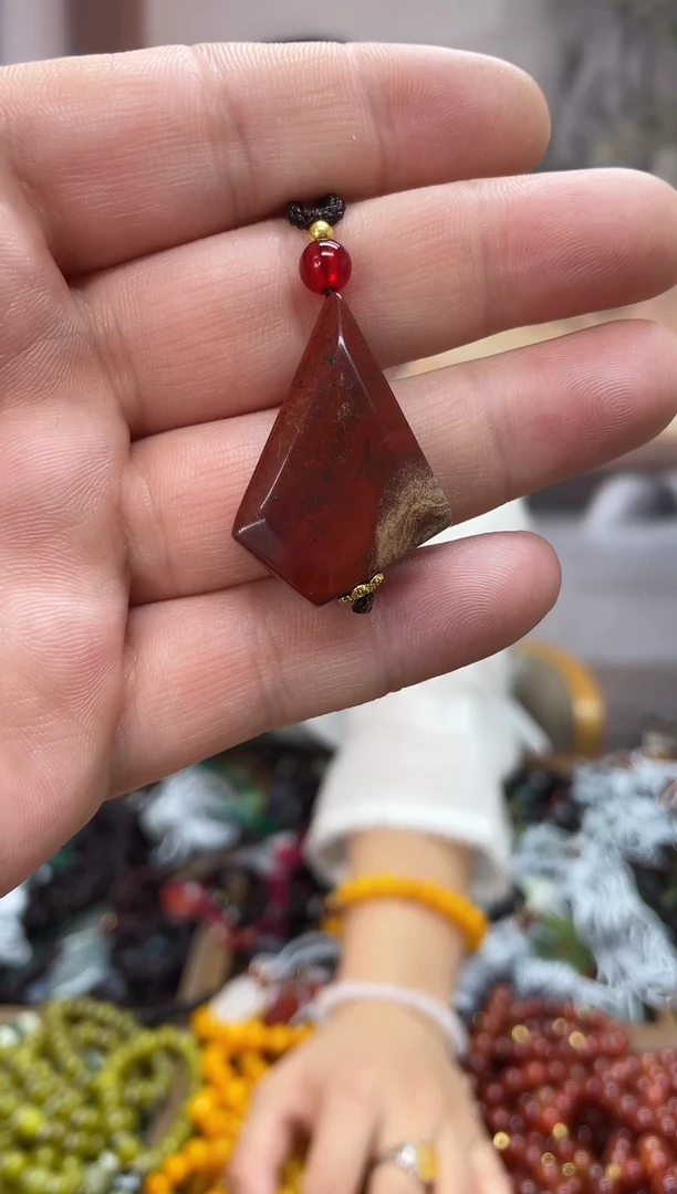 未镶嵌吊坠玛瑙/玉髓·