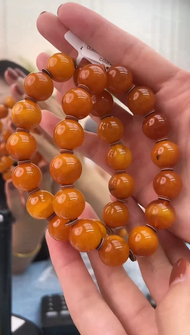 未镶嵌蜜蜡珠宝奇石022 植物珀假一罚十多样性发其一