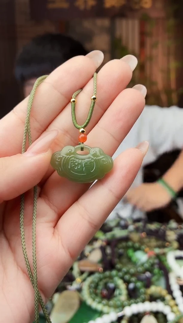 颈饰未镶嵌和田玉多样性发货拍一发一