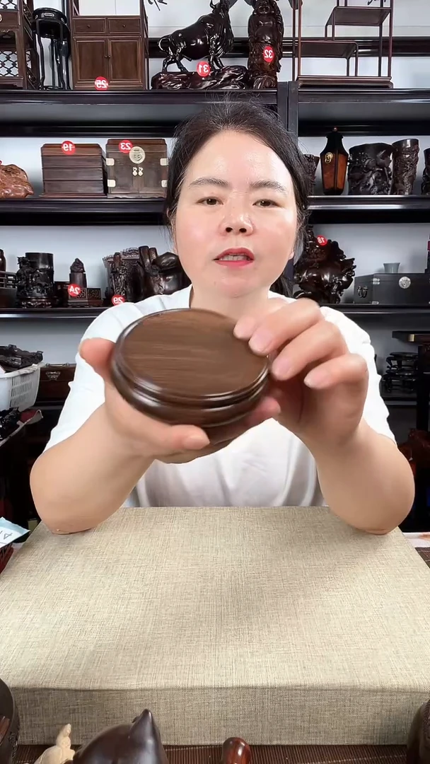 木实心圆老李红木工艺品