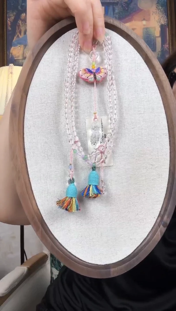 未镶嵌颈饰水晶纯天然水晶项链