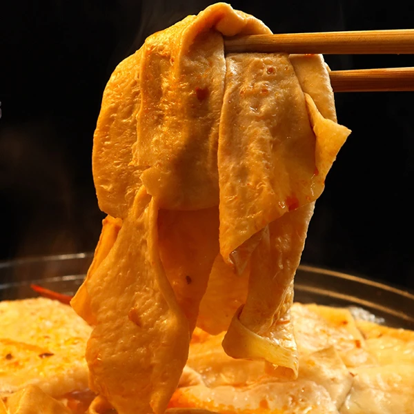 【老豆皮腐】非油炸黄豆制品湖北特产农家村豆制品火锅炒菜美食
