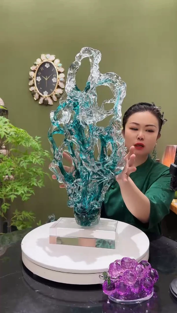 琉璃太湖石 带底座