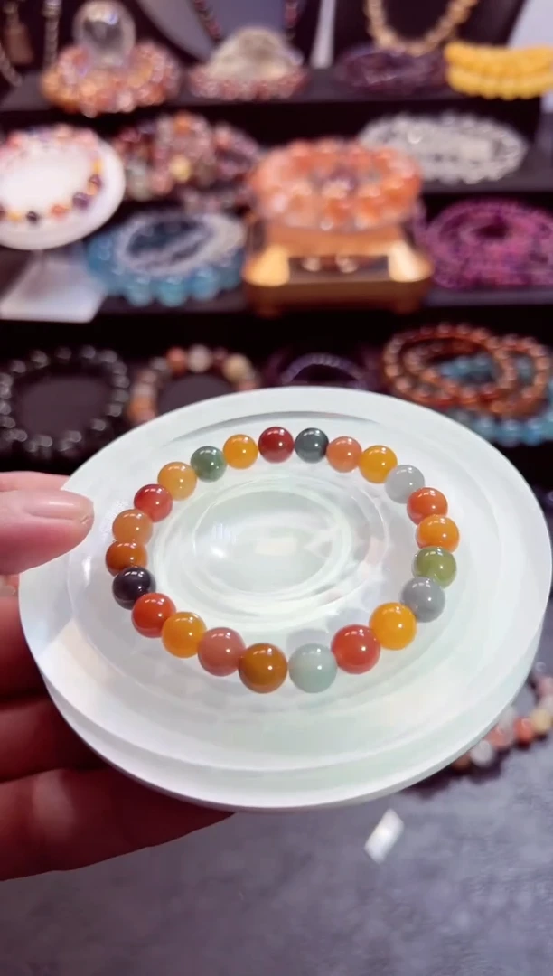 未镶嵌手链水晶花**天41