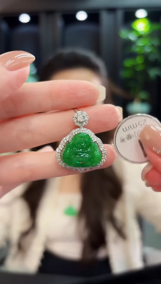 吊坠(不含链)未镶嵌翡翠 缅料A货/支持复检/一件