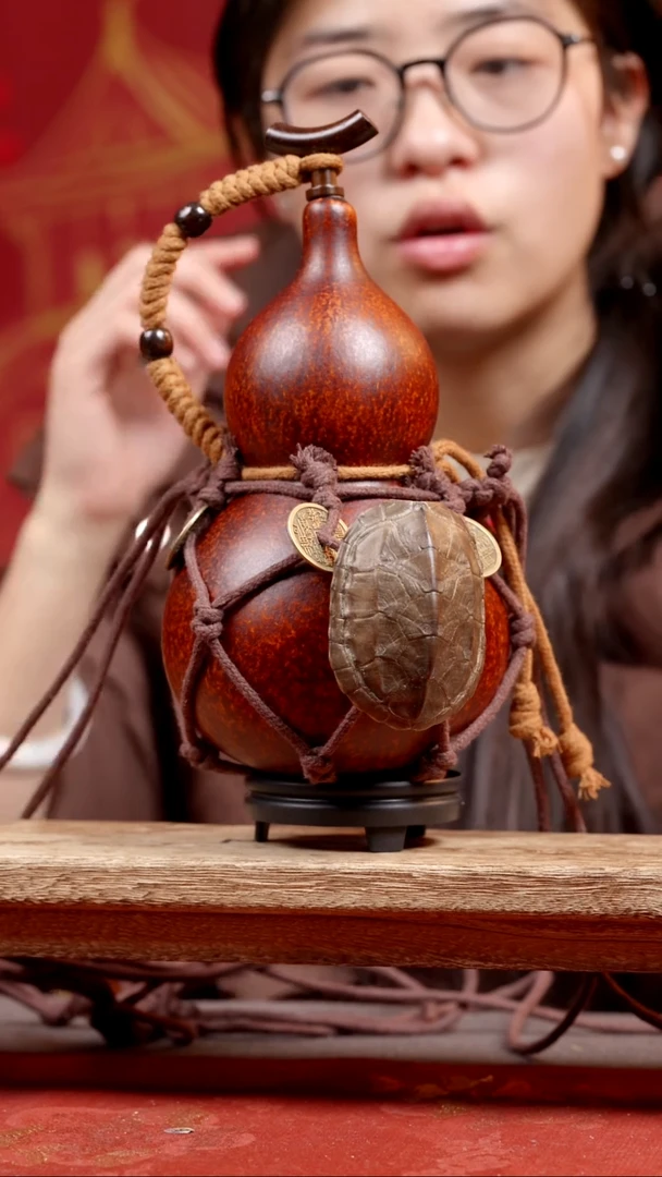 515号纯手工制作天然大漆真葫芦