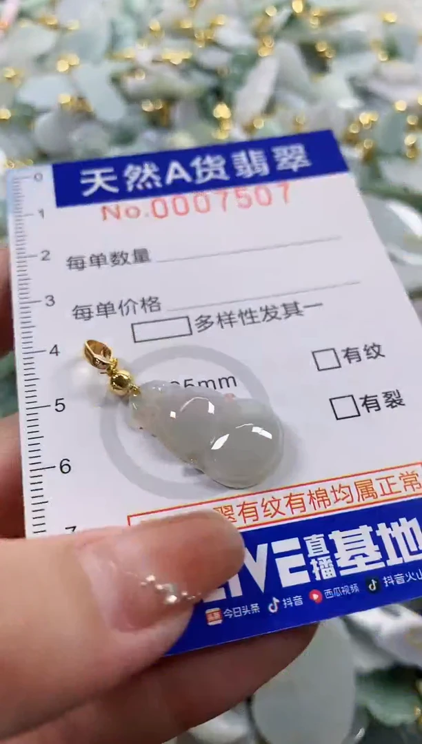 颈饰未镶嵌翡翠天然A货翡翠