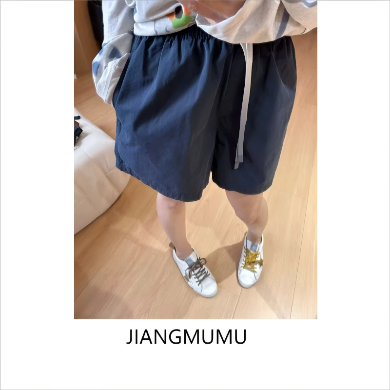 258800松紧腰休闲短裤