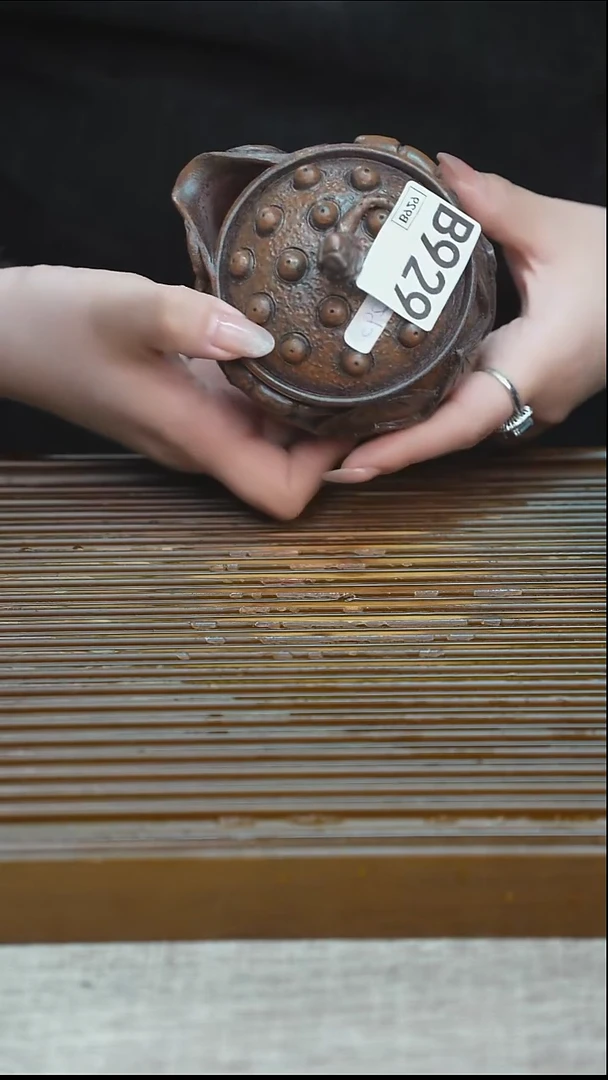 纯手工粗陶茶具每一只不一样