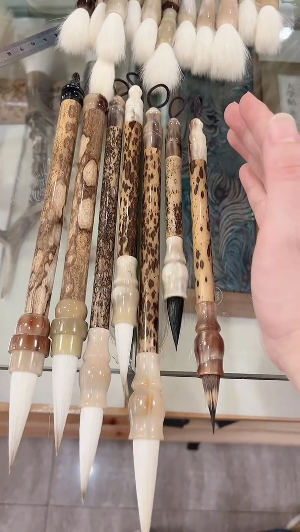 【清水试笔，拒绝蘸墨】墨舞笔庄毛笔7支