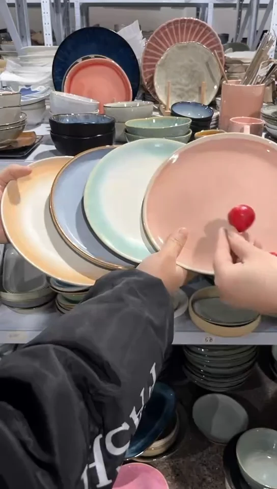 【闪购商品】瓷片外贸尾货瑕疵满20包邮X4 小盘孤品S