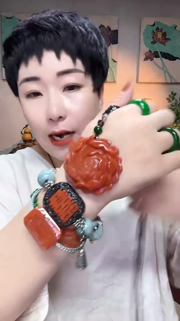 吊坠(赠链)合金翡翠033