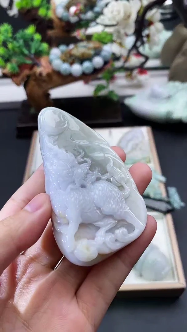 颈饰未镶嵌翡翠天然缅甸A货翡翠