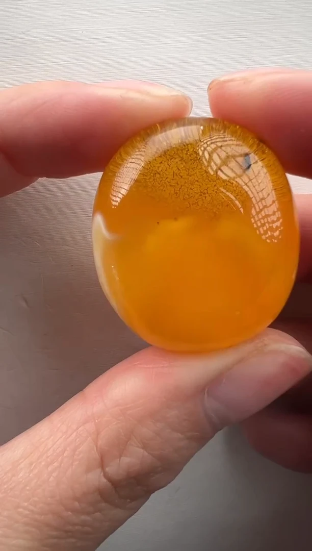 琥珀颈饰未镶嵌吊坠