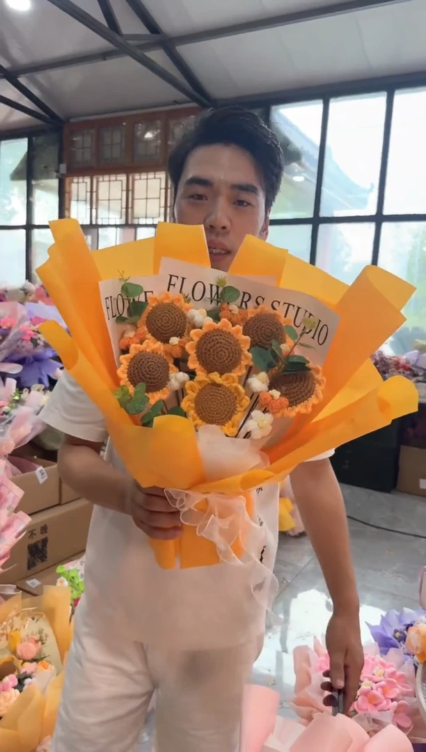 非遗手工定制花束，孤品清仓！！