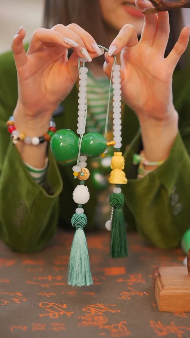 49非遗漆手艺工天然葫芦文玩福禄