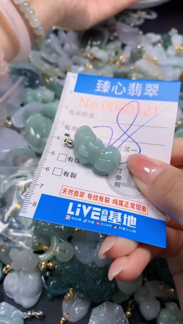 颈饰未镶嵌翡翠521