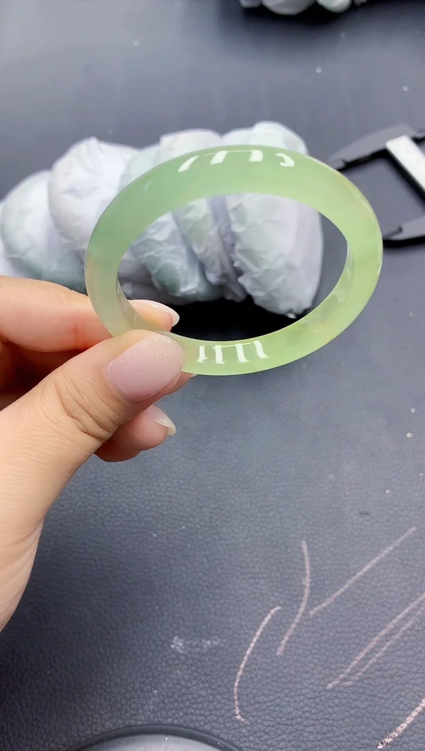 高冰透美人手镯 所见即所得27