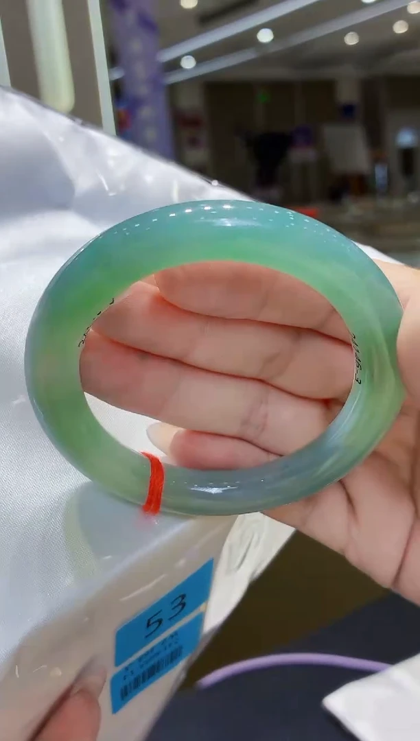 未镶嵌手镯翡翠翡翠手镯53-55