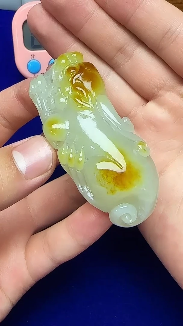 和田玉未镶嵌挂件1