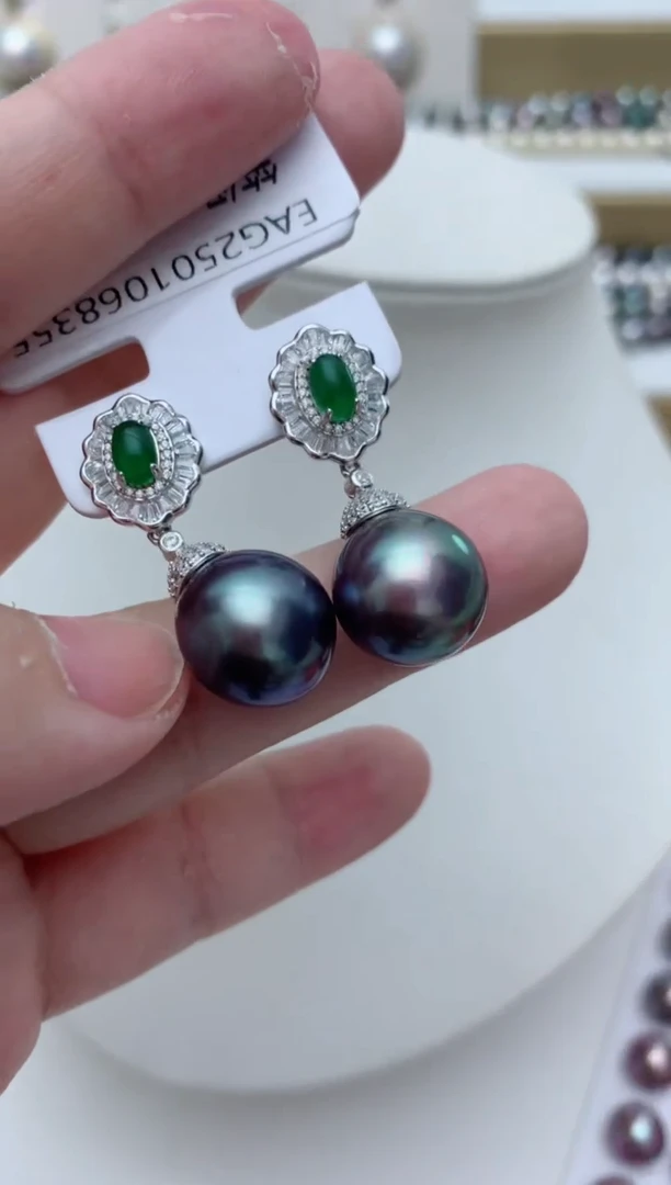 【闪购商品】淡水珍珠耳饰银S925镶嵌q32