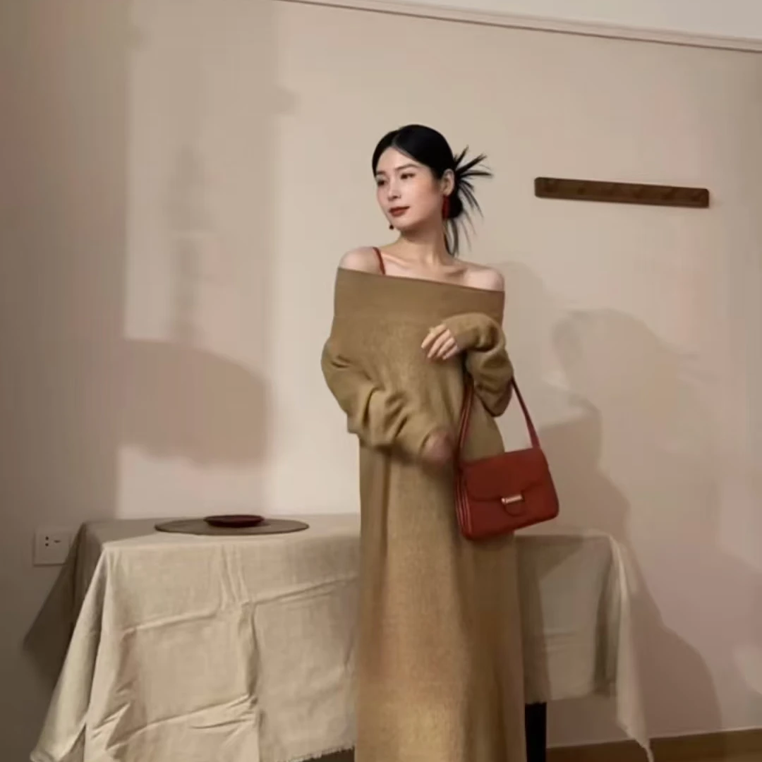 【安合女包】2122黑色卡色腰带经典斜挎包手提包单肩