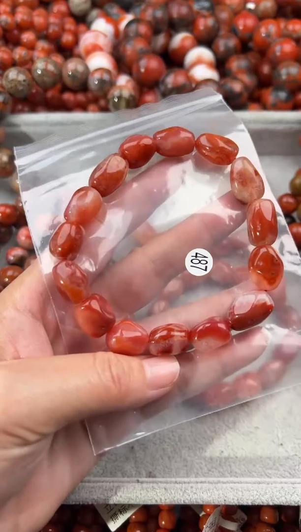 未镶嵌手串南红玛瑙11+