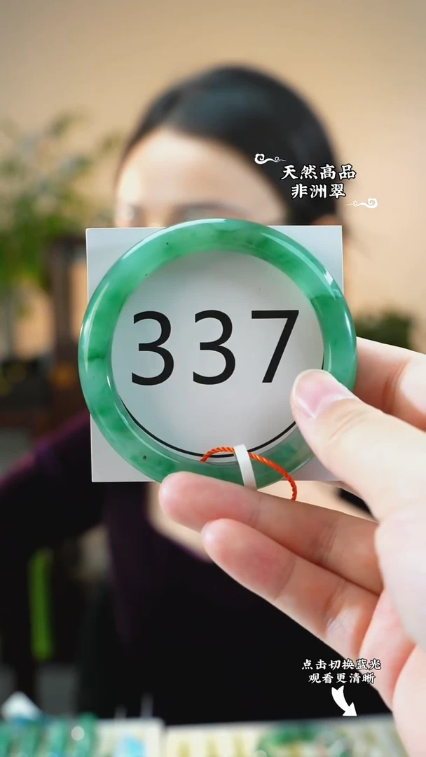 未镶嵌手镯石英质玉（非洲翠）5758