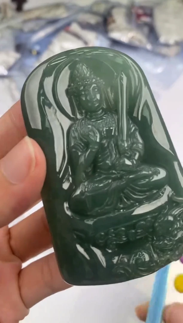 未镶嵌挂件翡翠303230     多人