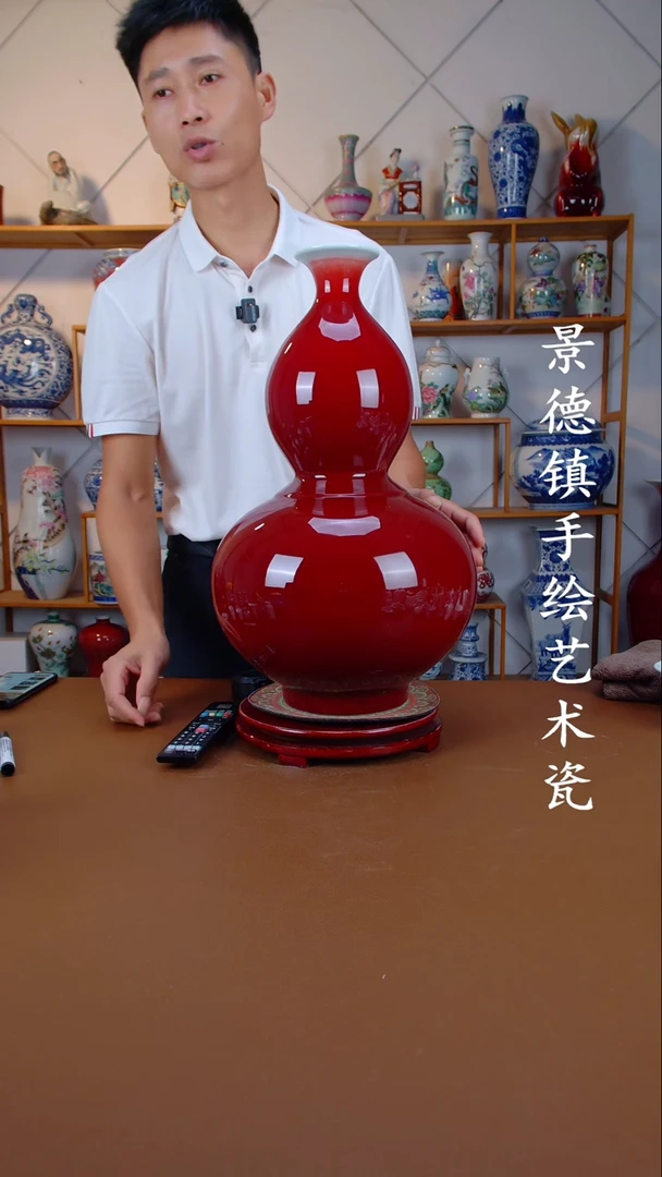 现代景德镇手工手绘陶瓷摆件39