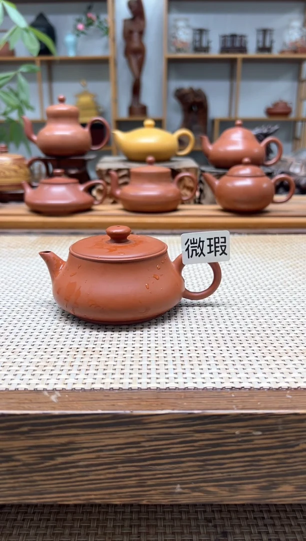 原矿朱泥全手 微瑕明炉 130cc