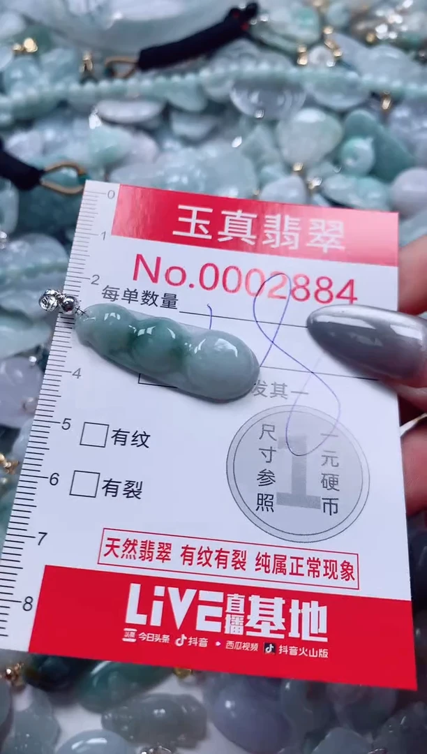 吊坠(不含链)未镶嵌翡翠2884