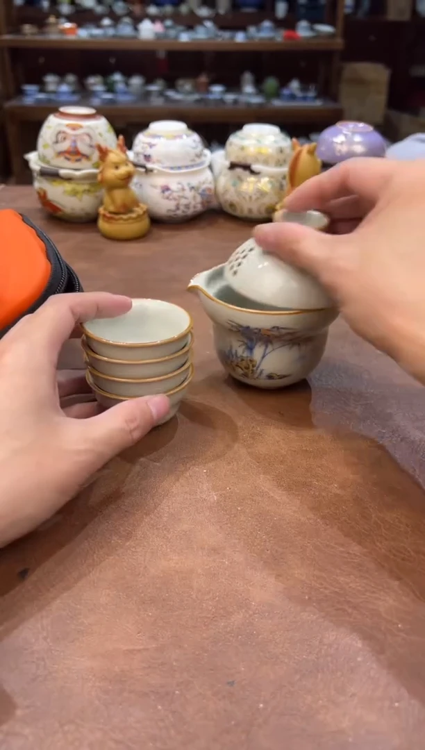 真的很便宜的旅行茶具