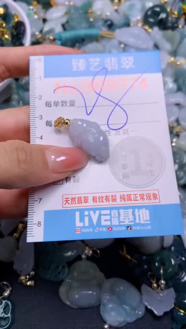 颈饰未镶嵌翡翠9774