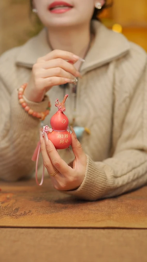 【闪购商品】6宴禾堂漆艺挂件小葫芦38