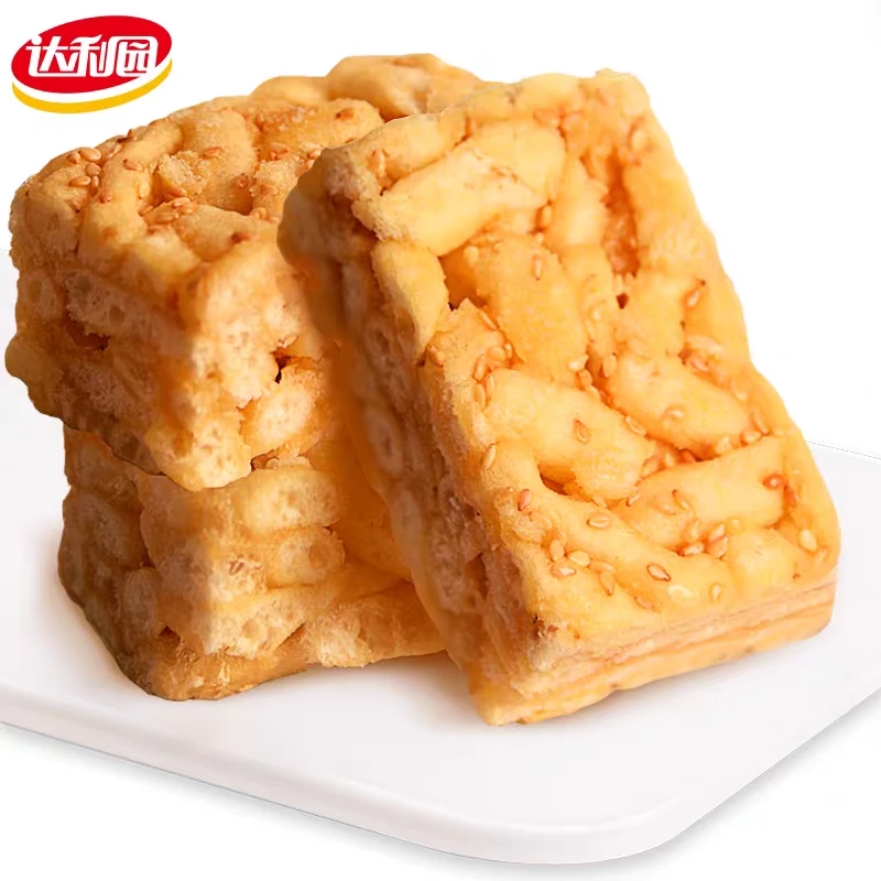 达利园散称沙琪玛独立包装到手10袋零食