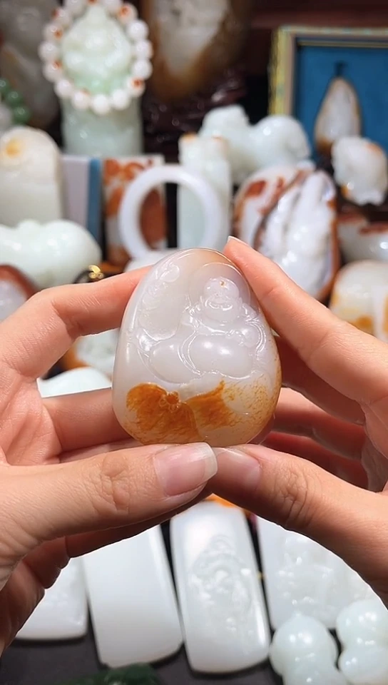 未镶嵌和田玉挂件精品