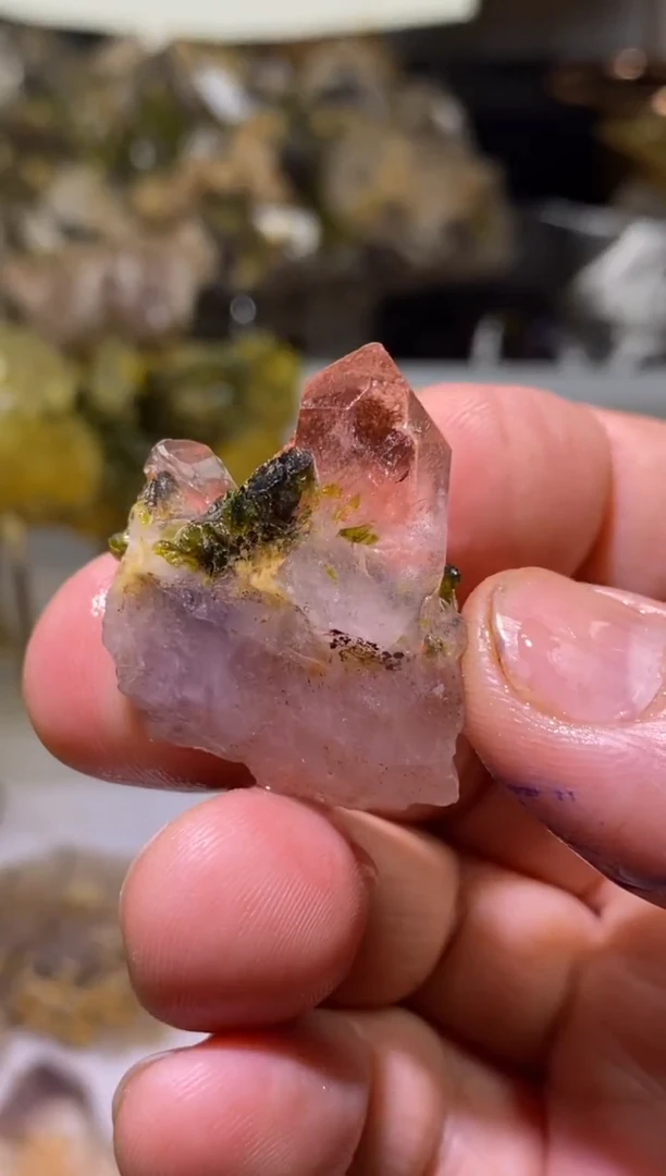 未镶嵌珠宝半成品水晶101号四川美姑超七花园水晶