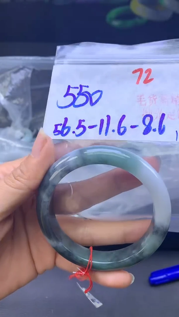 未镶嵌定制翡翠72毛货需精细抛光+多样性发1件+550元