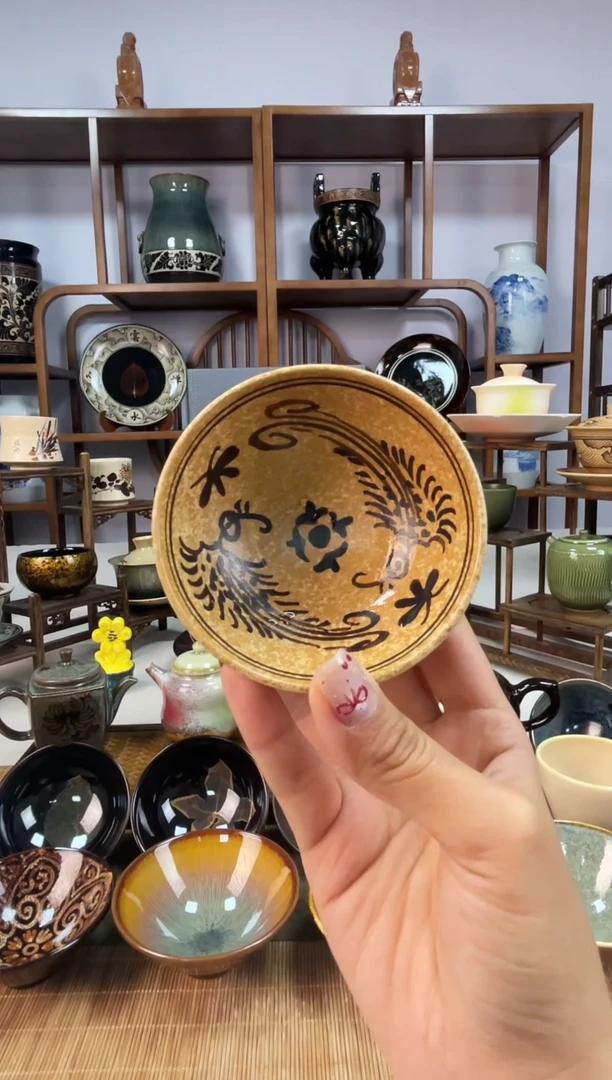 吉州窑单盏单杯壶单个品类