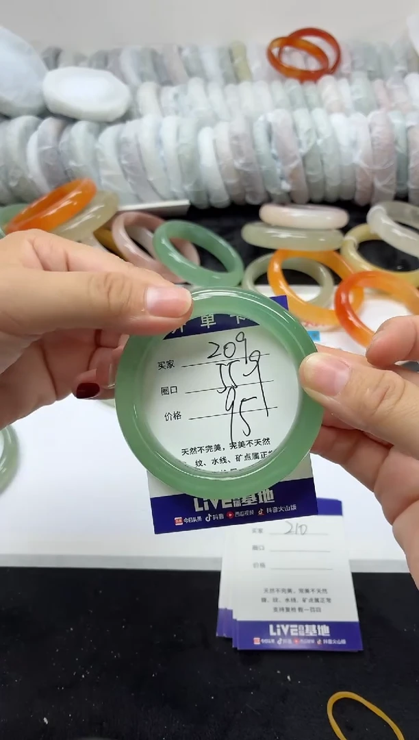 未镶嵌手镯石英质玉209
