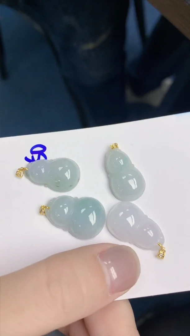 【闪购商品】翡翠颈饰18K金镶嵌多样性发其一