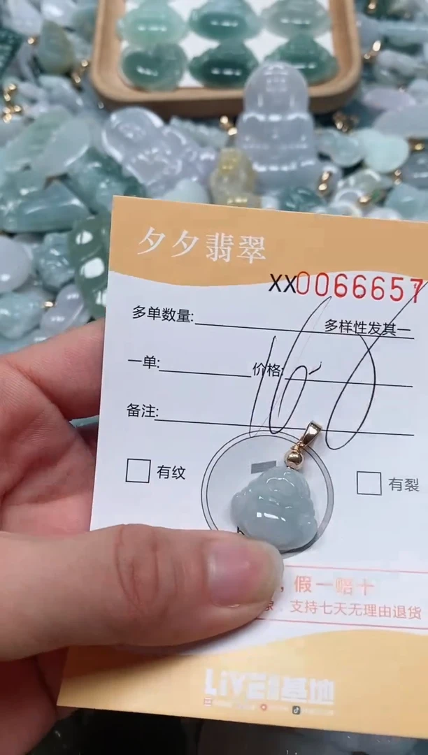 【闪购商品】翡翠颈饰未镶嵌闪购商品0066657