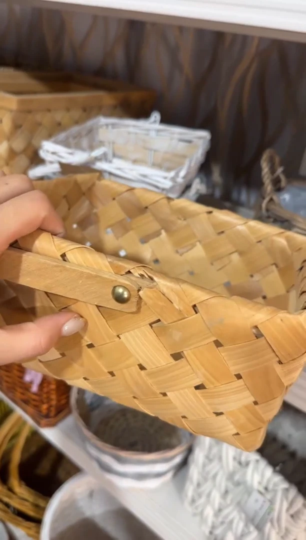 瑕疵款水杉木提篮