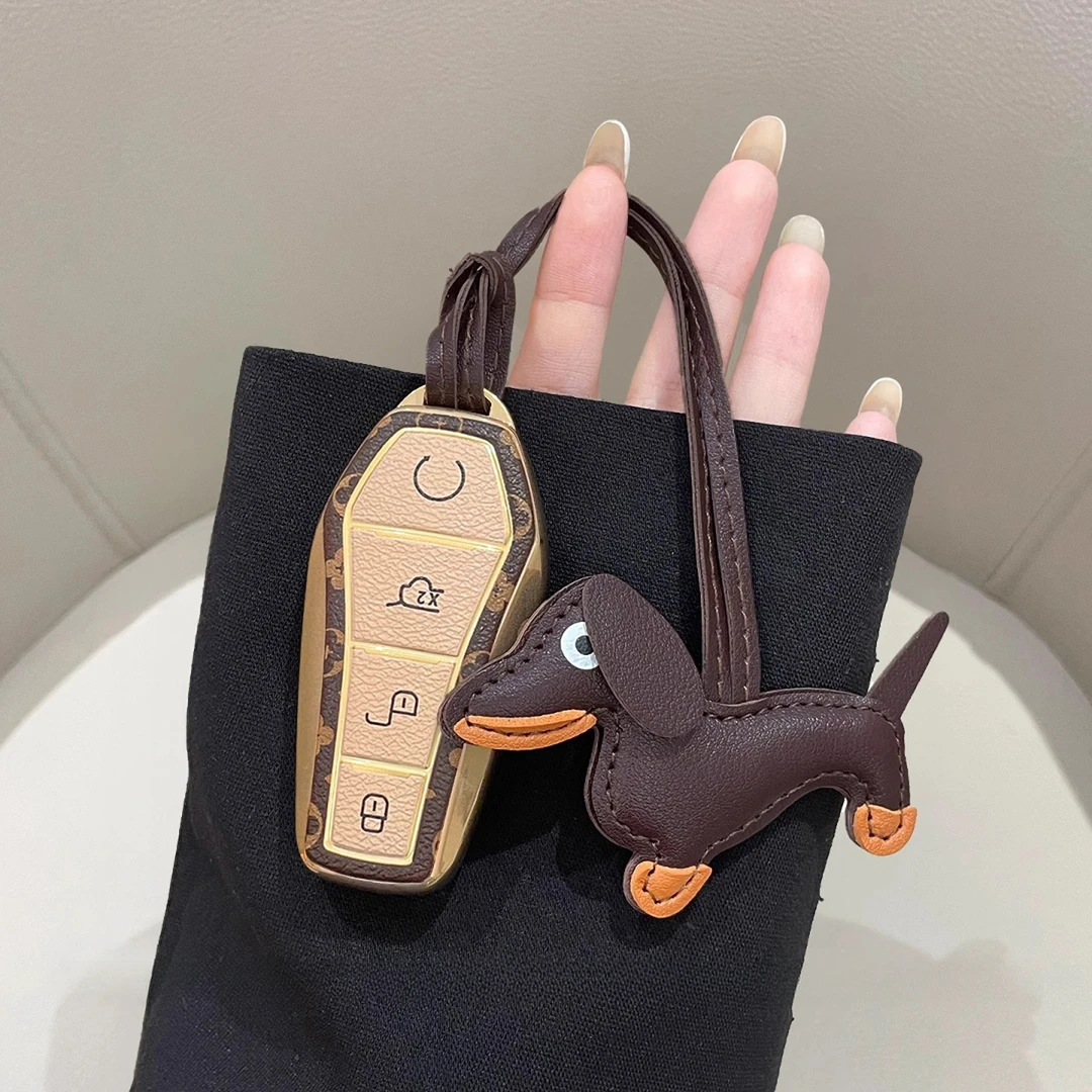 比亚迪钥匙套汉海鸥宋plus秦l海豚pro唐dmi元up海豹06gt车05扣女