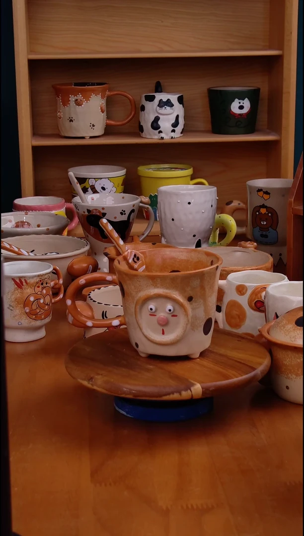 摆件陶景德镇手工原创陶瓷